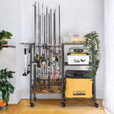 Fishing Rod Holders Fishing Gear Fishing Equipment Organizers Fishing Pole Holders Fishing Rod Tackle Cart Olakee