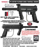 Maddog Tippmann 98 Custom Basic Silver CO2 Paintball Gun Marker Starter Package - Black