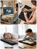 2-in-1 Ergonomic Keyboard Stand with Wrist Rest, Black
