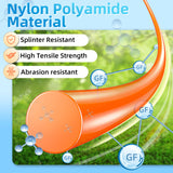 Weed Eater String, Eventronic 095 Trimmer Line of 295-Feet, Trimmer Line for Universal Replacement