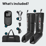 CINCOM Leg Massager for Circulation and Pain Relief, Air Compression Boots Helpful for Relaxation, Swelling and Edema Athletes Recovery