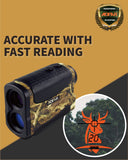 Hunting Range Finder 700 Yards Waterproof Archery Rangefinder for Bow Hunting AOFAR