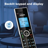 Connect to Cell DS6771-3 DECT 6.0 Cordless Phone - Black, Silver, 6.9" x 4" x 6.6" VTech