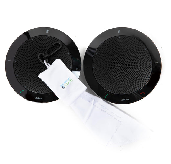 2-Pack USB Speakers – Portable Conference Speaker and Microphone Bundle for Meetings, Conference Rooms MD DC PRINT INC