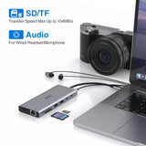USB C Docking Station Dual Monitor for HP,Laptop Docking Station 3 Monitors