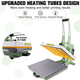 CoolSub Heat Press 15x15 Slide Out Heat Press Machine