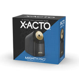 X-Acto Mighty Pro Electric Pencil Sharpener, Black, 1 Count - Back To School, Teacher, Classroom Supplies
