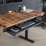 VIVO Black Extra Large Clamp-on 34 x 11 in Keyboard Tray, MOUNT-KB15EB
