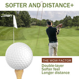 Jiskan Golf Gifts for Men and Women, Golf Accessories Set with Hi-End Case, Golf Balls, Rangefinder & Lots More.