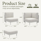 LayinSun 6 Pieces Patio Furniture Set
