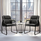 DUMOS Waiting Room Chairs Set of 2, Office Guest Chair for Reception