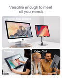 elitehood Aluminum iPad Stand for Desk, Ultra-Stable iPad Holder Stand