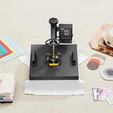 15x15 Inch Professional Swing Away Digital Tshirt Press Machine for Sublimation, Vinyl, Heat Transfer Projects