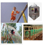 Kids Cargo Climbing Net - 1x9m Outdoor Safety Netting for Playgrounds, Swing Sets, Rock Structures - Durable 6mm Rope Ladder for Safe Climbing & Play