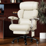 Executive Big and Tall 700lbs Office Chair with 7.83Hz Schumann Resonance Sleep Aid & Heating Stress Relief Heavy Duty