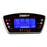 Stamina Pro Dual Air and Magnetic Resistance Rowing Machine Foldable w/Fitness Coaching App and Wireless Chest Strap Heart Monitor - Folding Rowing Machines for Home Use Stamina