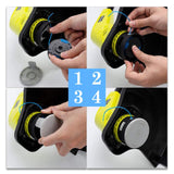 Eyoloty AC14RL3A String Trimmer Replacement Line for Ryobi One+18V, 24V, 40V Cordless (6 Spools, 1 Cap)