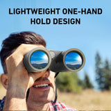 15X45 HD Binoculars for Adults High Powered with Binocular Harness Strap, Phone Adapter and Tripod, IPX7 Waterproof Binoculars for Hunting Wildlife Bird Watching Cruise Ship Travel Hiking Three Triping