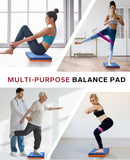 HAPBEAR Exercise Balance Pad - 15"x12" Non-Slip Textured Bottom Stability Training Mat - 2.25" Thick Soft Cushioned Foam for Physical Therapy, Core Training & Home Workouts