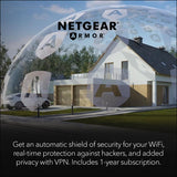 Nighthawk Tri-Band WiFi 7 Router (RS700S) - Security Features, BE19000 Wireless Speed (up to 19Gbps