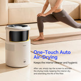 Kupuu Humidifier, 6L Large Capacity Ultrasonic Cool Mist, Touch Control, Auto Shut-Off, 1-12 Hour Timer, Ultra-Quiet for Bedroom (black)