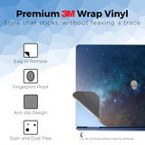 Laptop Skin Compatible with Alienware 16/16X Aurora (2025) - Astro Sky - Premium 3M Vinyl Protective Wrap Decal Cover - Easy to Apply | Crafted in The USA by MightySkins