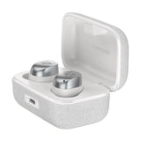 True Wireless 4 Smart Earbuds with Bluetooth 5.4, Crystal-Clear Sound, Comfortable Design, White Silver Sennheiser