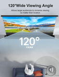 IN&VI 100" Fresnel Floor Rising Projector Screen Motorized for Long/Standard Projector,Motorized Projector Screen 4K/8K Ultra HD 3D Active,Movie Screen for Home Theater,90% Ambient Light Rejecting