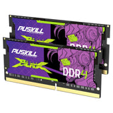 PUSKILL 32GB DDR4 3200MHz SODIMM CL22 Laptop RAM (2x16GB)