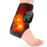 Cordless Neuropathy Foot Massager, Ankle Massager for Pain Relief, Ankle Heating Pad Plantar Fasciitis Relief, Black