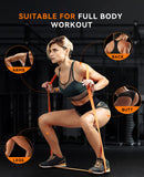 SUNPOW Pull Up Assistance Bands, Set of 3 Heavy Duty Resistance Bands for Men & Women, Natural Latex Exercise Bands for Pull-Up Progression, Home Workout, Strength Training, Mobility & Stretching