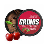 Grinds Coffee Pouches | 6 Cans of Cherry | 18 Pouches Per Can | 1 Pouch eq. 1/4 Cup of Coffee (Cherry)
