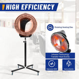 awolsrgiop Professional Infrared Orbiting Stand Hair Dryer, 110V 950W Electric Hair Dryer 3 in 1 Color Processor Salon Rotating Hair Dryer Adjustable Height Infrared Hair Dryer Standing Hair Dryer