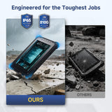 Arrvel Rugged Tablet with Barcode Scanner I17J, 10.1" Windows 11 Pro w/Honeywell N4680 Scan Engine, 1D/2D QR Inventory Scanner, 8GB+128GB Industrial Tablet and Charging Cradle for WMS ERP Retail, IP65