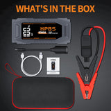 HPBS Car Jump Starter - 5000A Peak Jump Starter Battery Pack with 3.0" LCD Display HPBS