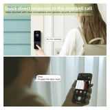 FMDARJXWHCP Wireless WiFi Video Doorbell Camera PIR Human Detection Cloud