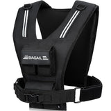 BAGAIL Weighted Vest Men, 20lb/30lb/40lb Adjustable Weight Vest for Woman with Removable Iron Weights, Women’s Rucking Vest - 20 lbs