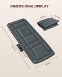 Heycool Full Body Massage Mat with Heat, Vibration Back Massage Pad for Chair, Bed, Sofa, Back Massager, Massage Chair Pad, 10 Vibration Motors& 2 Heating Levels