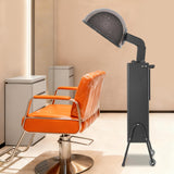 1200W Professional Hooded Hair Dryer, Adjustable Standing Hair Dryer with 2 Wheels and 6.56ft Long Power Cord, Salon Dryers with Hood, Room Temperature to 70 ℃/158℉