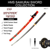 Dragon Katana, 1045 Carbon Steel Hand Forged Full Tang Japanese Sword