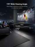 AWOL VISION 200-inch Projector Screen Fixed Frame, 1.3 dB Peak Gain, The Perfect Combo with LTV-2500, 80% Picture Quality Improved, 4K / 8K Ultra HD, Active 3D Wall Mount Projector Screen, MW-200