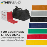 THERABAND Resistance Band Gold, Max, 25-Yd Roll, Latex-Free Elastic Exercise Band for Physical Therapy, Yoga, Pilates, Stretching, Home Workouts, Cut-to-Length, Color-Coded Resistance Levels