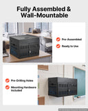VEVOR 12-Device Charging Cabinet for Tablet & Laptop, Lock Charging Station
