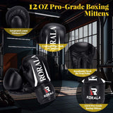 RORALA Punching Bag with Stand 70"-203lbs, Freestanding Heavy Boxing Bag Including 12OZ Boxing Gloves for Adult Youth Gift Selection Upgraded