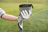 Club Scrub Towel Pro, Golf Club and Ball Cleaning Pouch with Attached Towel, Waterproof Exterior + More (Gray)