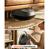 BOB AND BRAD Shiatsu Foot Massager with Heat and Remote,FSA Eligible HSA Deep Kneading Electric Feet Massager for Plantar Fasciitis, Fits US Size 12