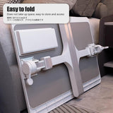 60×40cm Foldable Lap Desk, Portable Bed Tray Table for Laptop Work & Movies