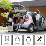 Projector Screen with Stand, Wootfairy 100 inch Foldable and Portable Projection Screen 16:9 4K HD Rear Front Wrinkle-Free wootfairy