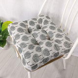HXAZGSJY Chair Cushions for Dining Chairs Bohemian Soft Patio Chair Pads Indoor Office Home Kitchen Square Dining Chair Cushion Pillow Beige White 20"x20"x4"