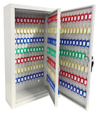 Metal Key Cabinet with Lock, Wall Mounted, Secure Storage Box with Key
